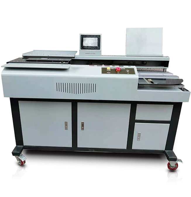 智能变频重型高速胶装机