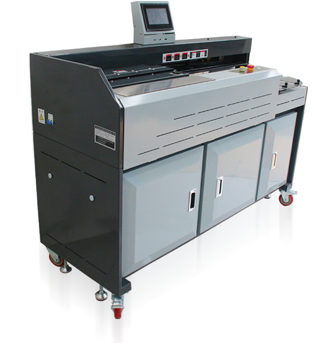 智能变频重型高速胶装机